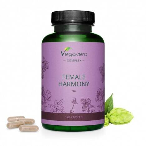 Vegavero Female Harmony 50+ Complex, 120 Capsule (pentru menopauza)